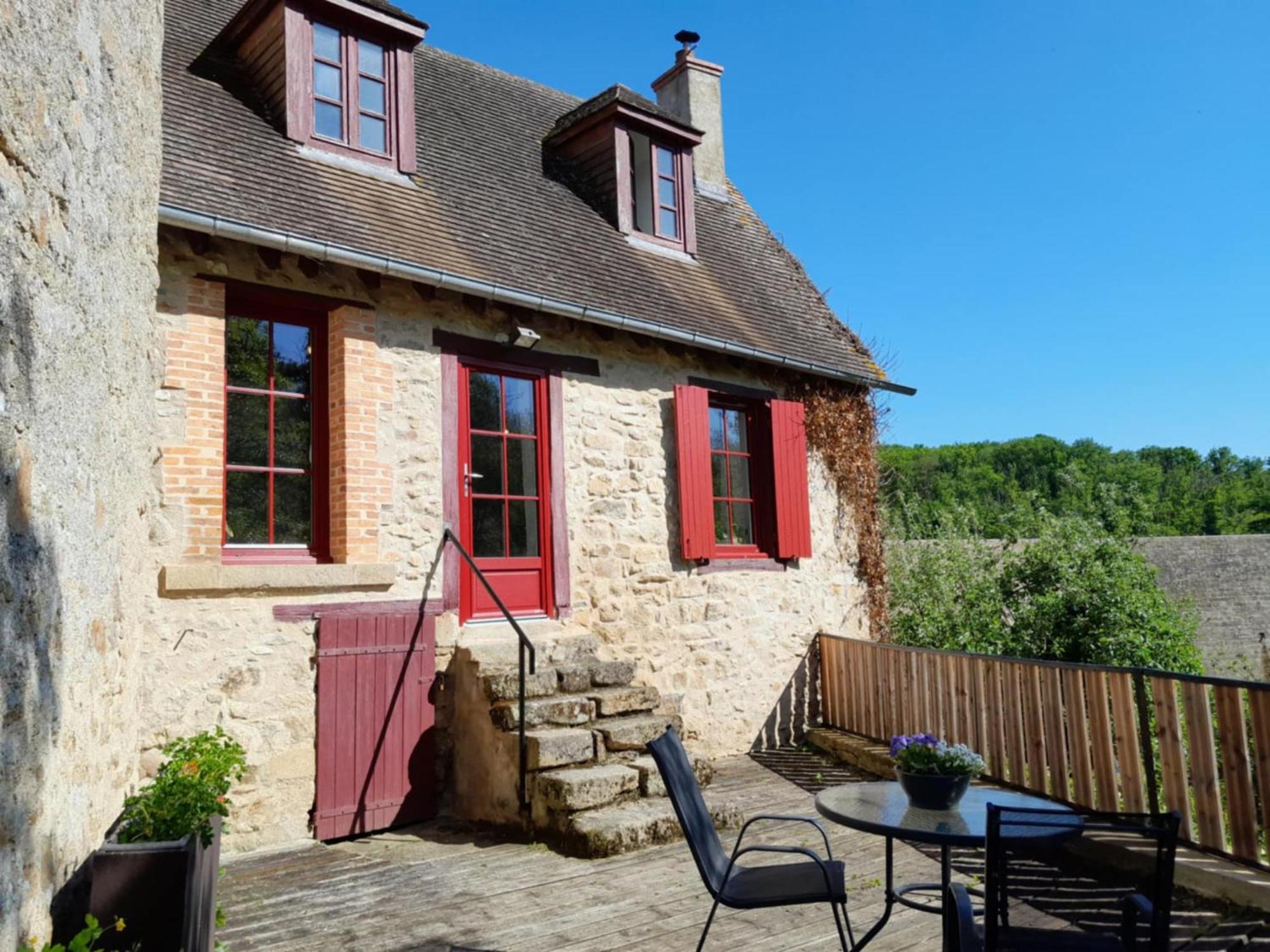 Gite "La Petite" Saint-Benoit-du-Sault Bagian luar foto